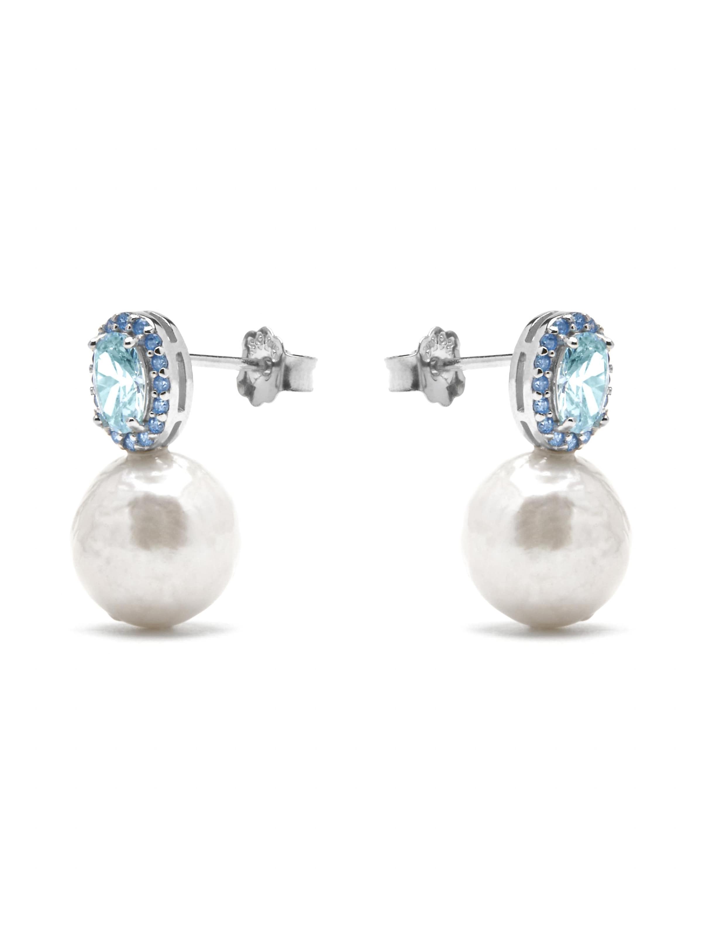 Luxenter - Pendientes 'HERWA' en azul