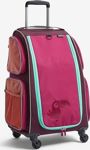 HABA Tas ' Schranktrolley ' in Rood: voorkant