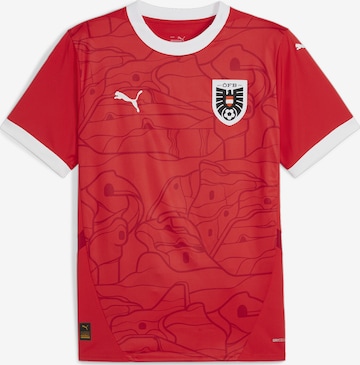 Maillot 'Österreich 2024' PUMA en rouge : devant