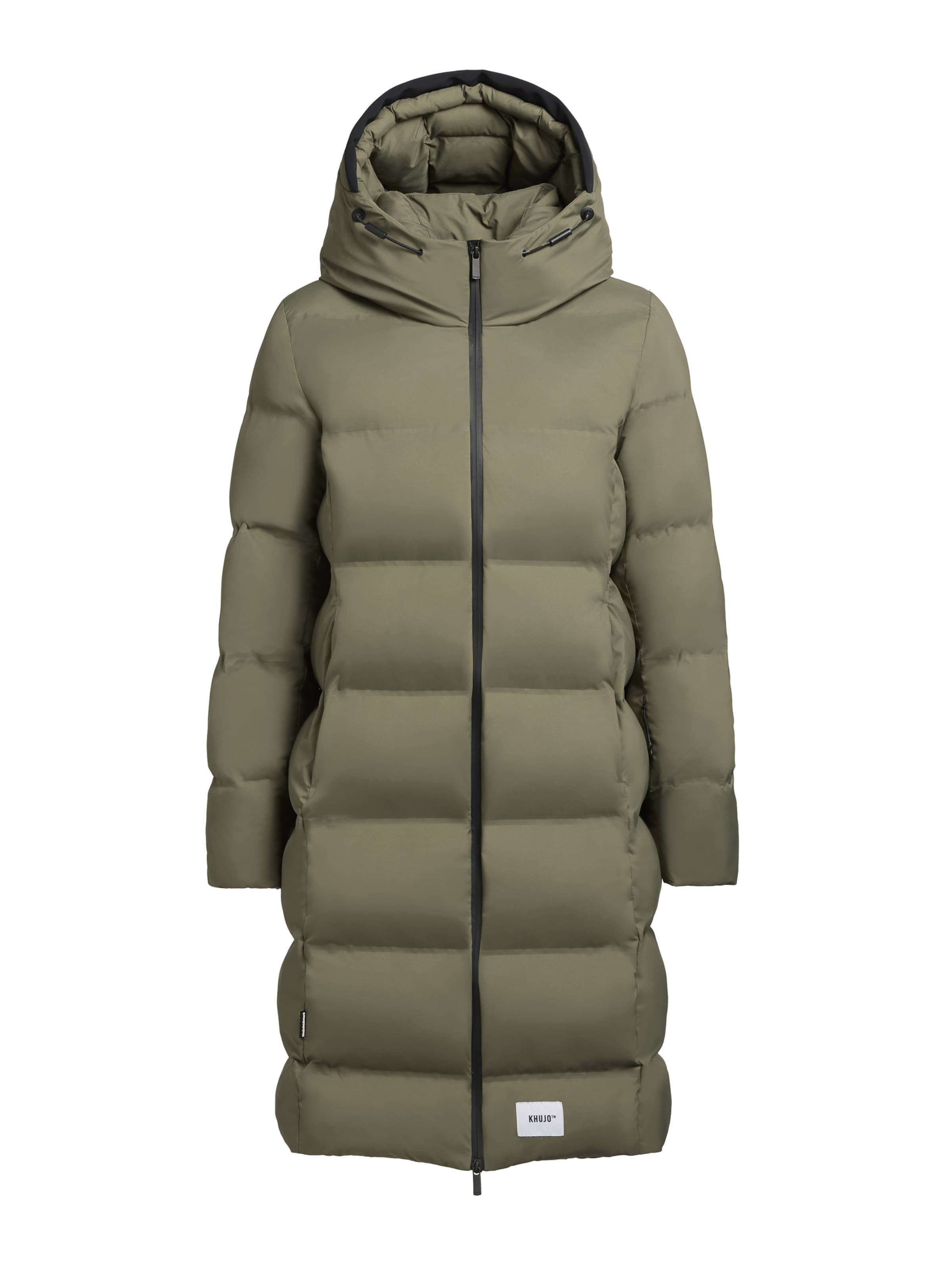 khujo Зимнее пальто 'Finnie2' в Зеленый: спереди