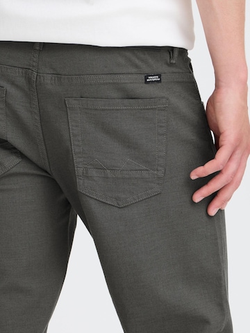 Coupe slim Pantalon 'Edford' BLEND en gris