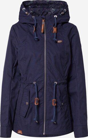 Ragwear Between-season jacket 'Monadis' in Blue: front