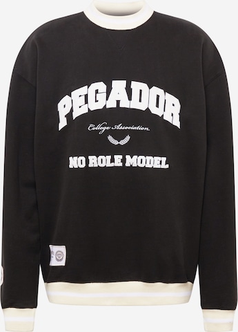 Pegador Sweatshirt in Black: front