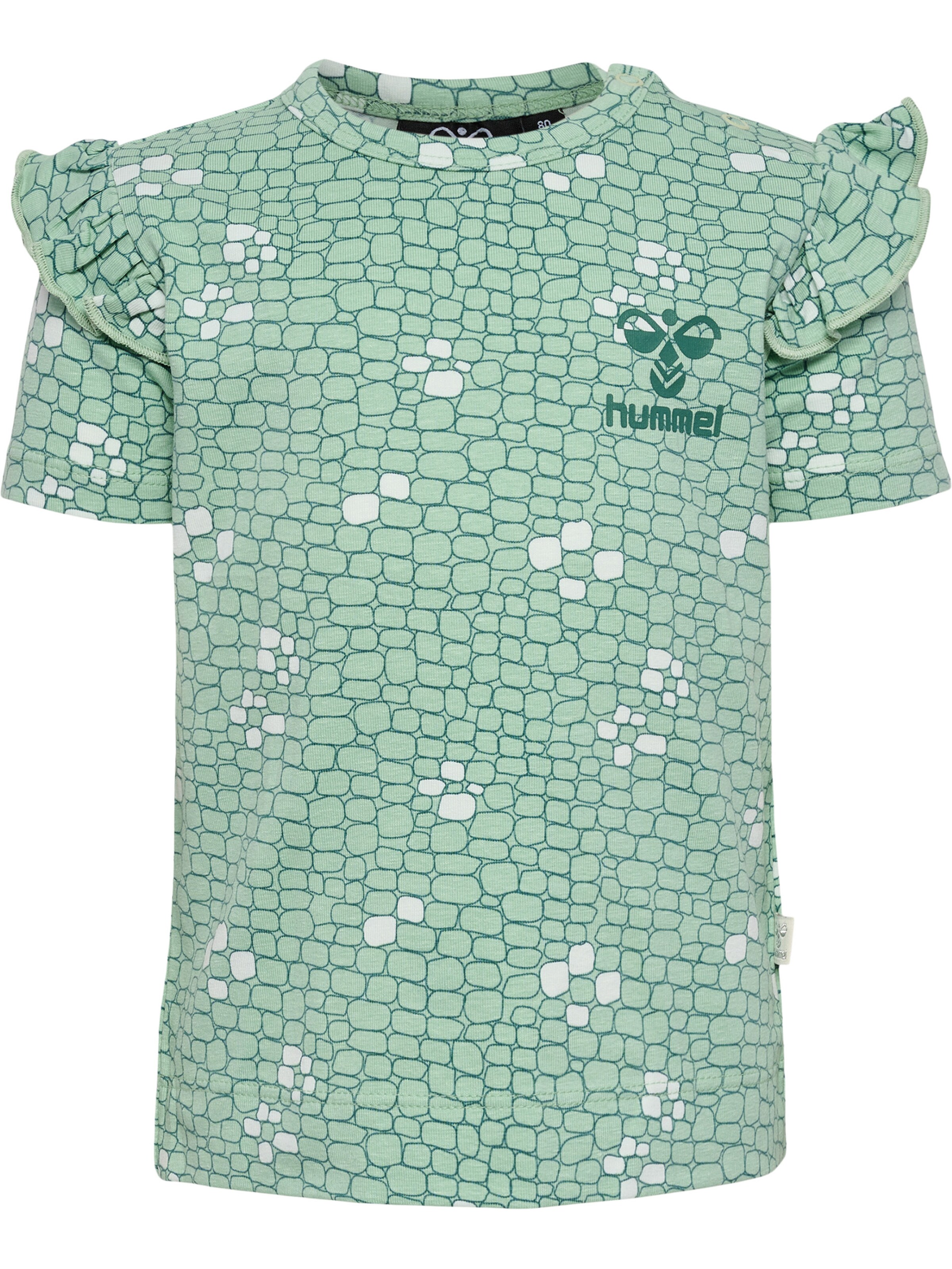 Hummel T-Shirt 'Zanzi' in Grün: Vorderseite