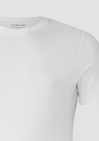 s.Oliver Men Tall Sizes Shirt in White