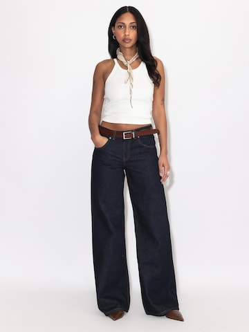 Dr. Denim Regular Jeans 'Rhue Low Wide' in Blue