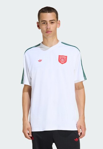 ADIDAS ORIGINALS T-Shirt 'Roses' in Weiß: Vorderseite