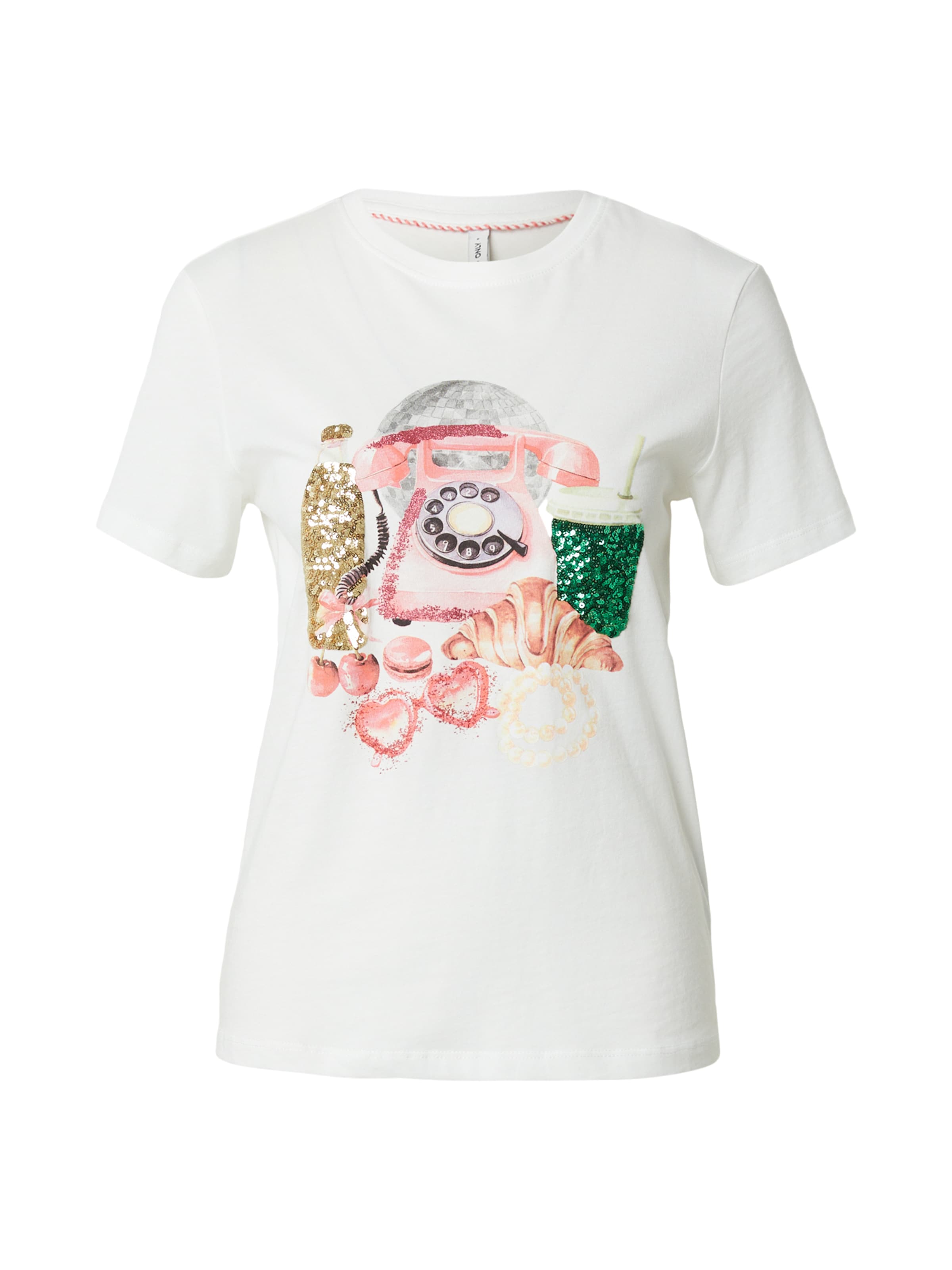 ONLYMajica 'ONLKITA' - bijela boja: prednji dio