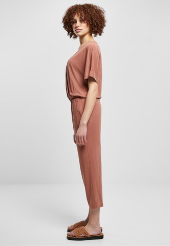 Urban Classics Jumpsuit in Brown