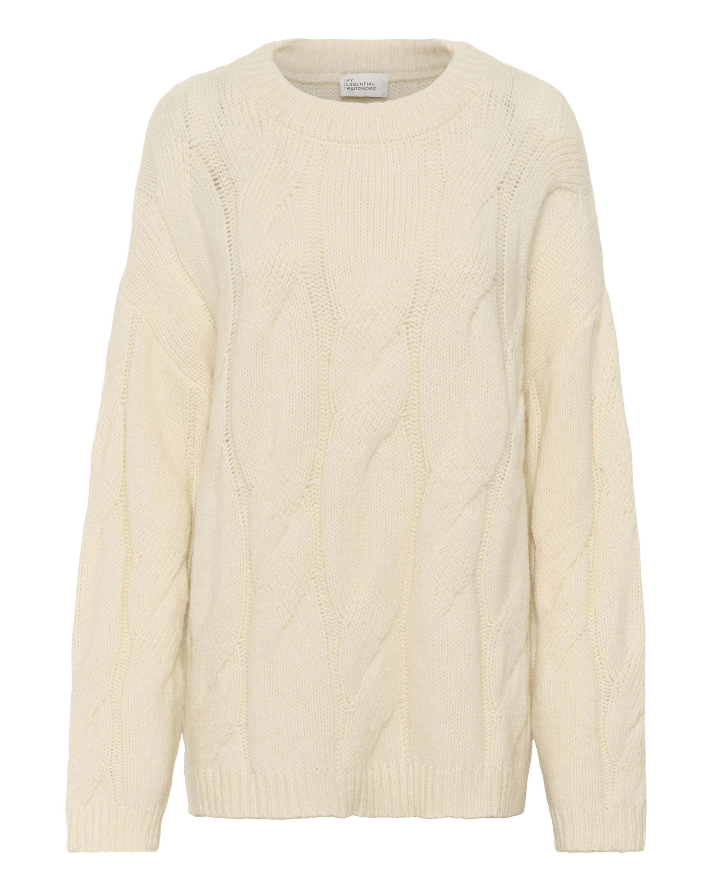 My Essential Wardrobe Sweater in White: front