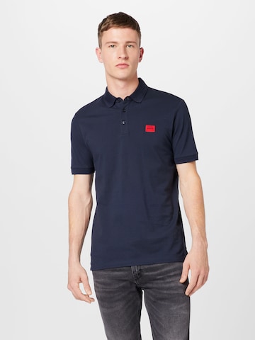 T-Shirt 'Dereso232' HUGO en bleu : devant