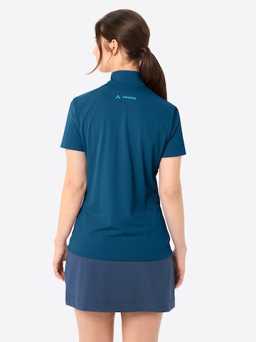 VAUDE T-Shirt 'W Adlux HZ' in Blau