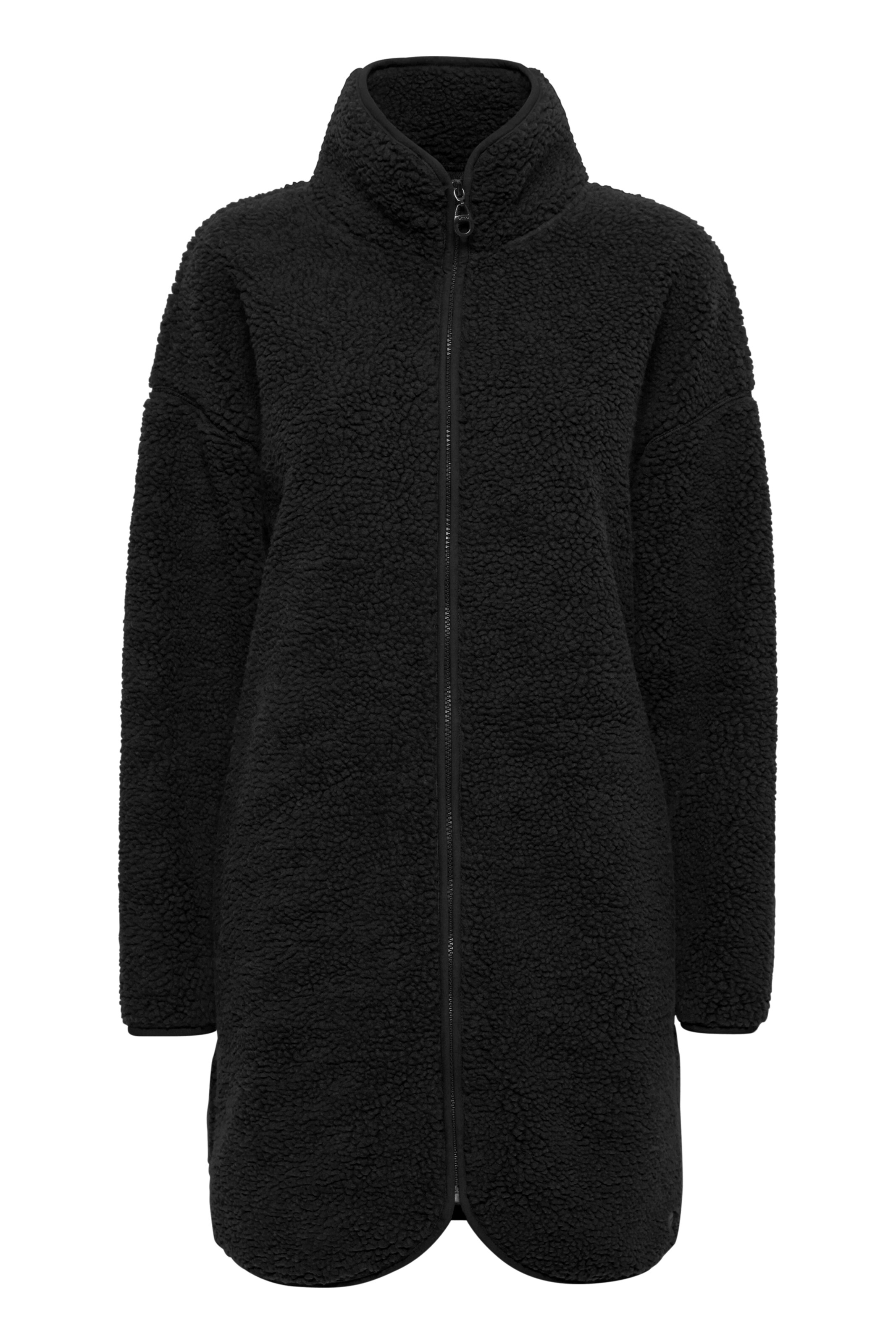 Oxmo - Sobretudo meia-estação 'TOVA' em preto: frente