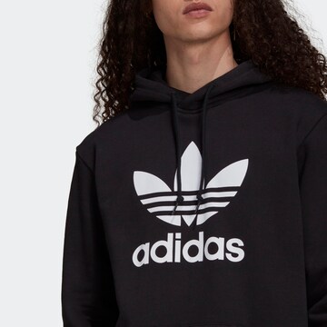 ADIDAS ORIGINALS Свитшот 'Adicolor Classics Trefoil' в Черный