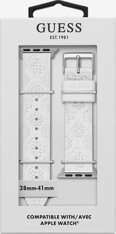 Bracelet GUESS en blanc : devant