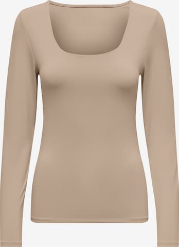 ONLY Shirt 'ONLEA' in Beige: front