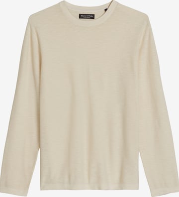 Pull-over Marc O'Polo en beige : devant