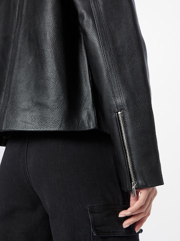 Warehouse Between-season jacket in Black