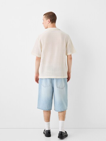 Bershka Regular fit Overhemd in Wit