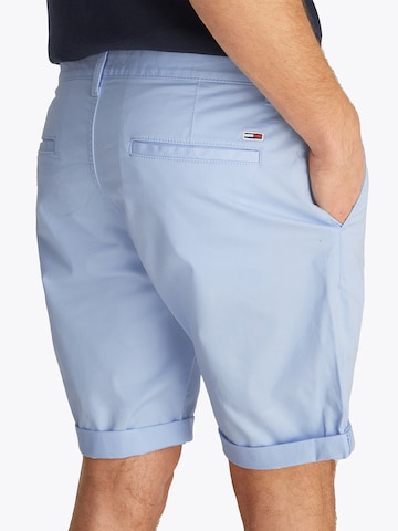 Tommy Jeansregular Chino hlače 'SCANTON' - plava boja