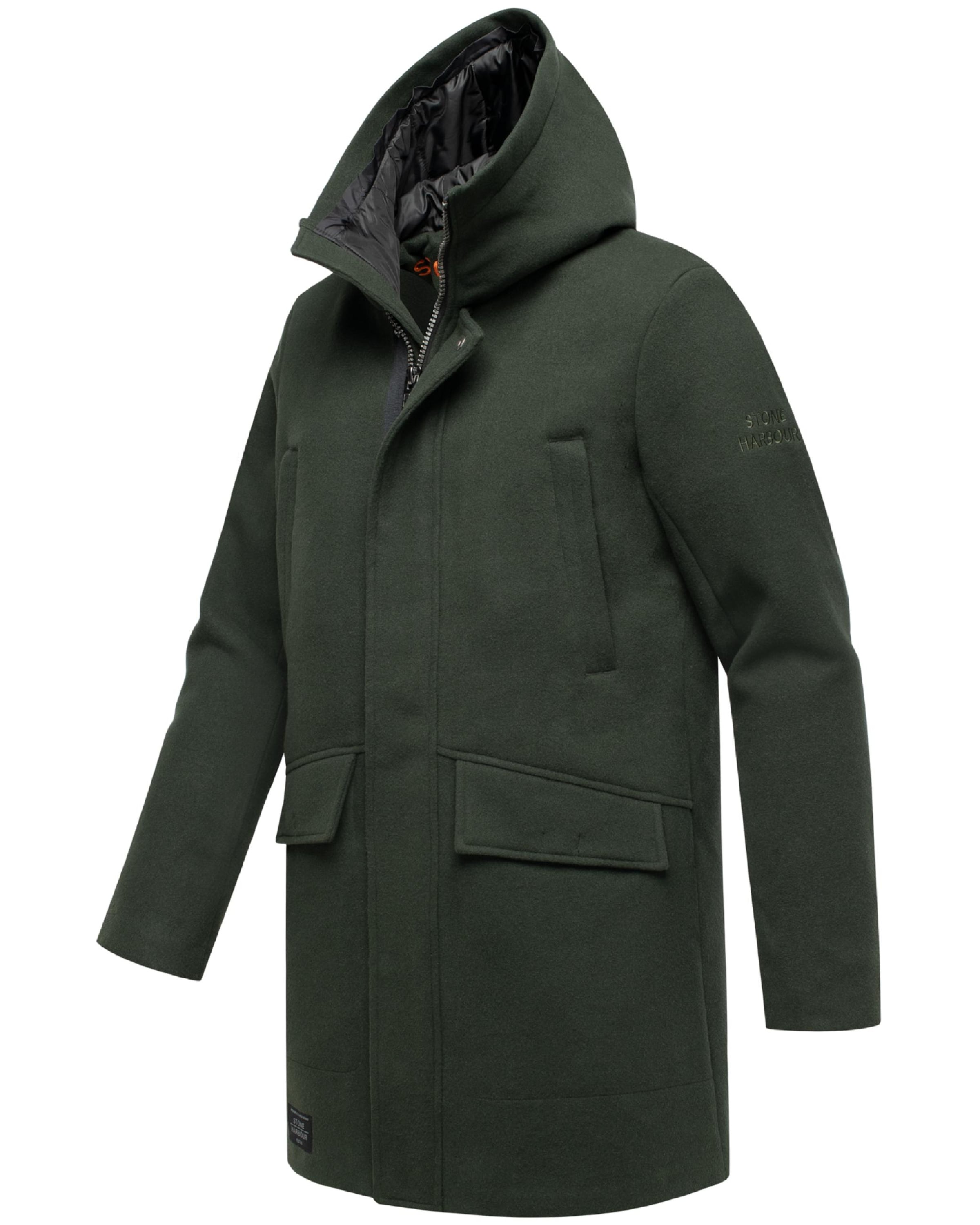 Cappotto invernale 'Fenroos' di STONE HARBOUR in verde