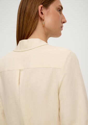 s.Oliver BLACK LABEL Shirt dress in Beige