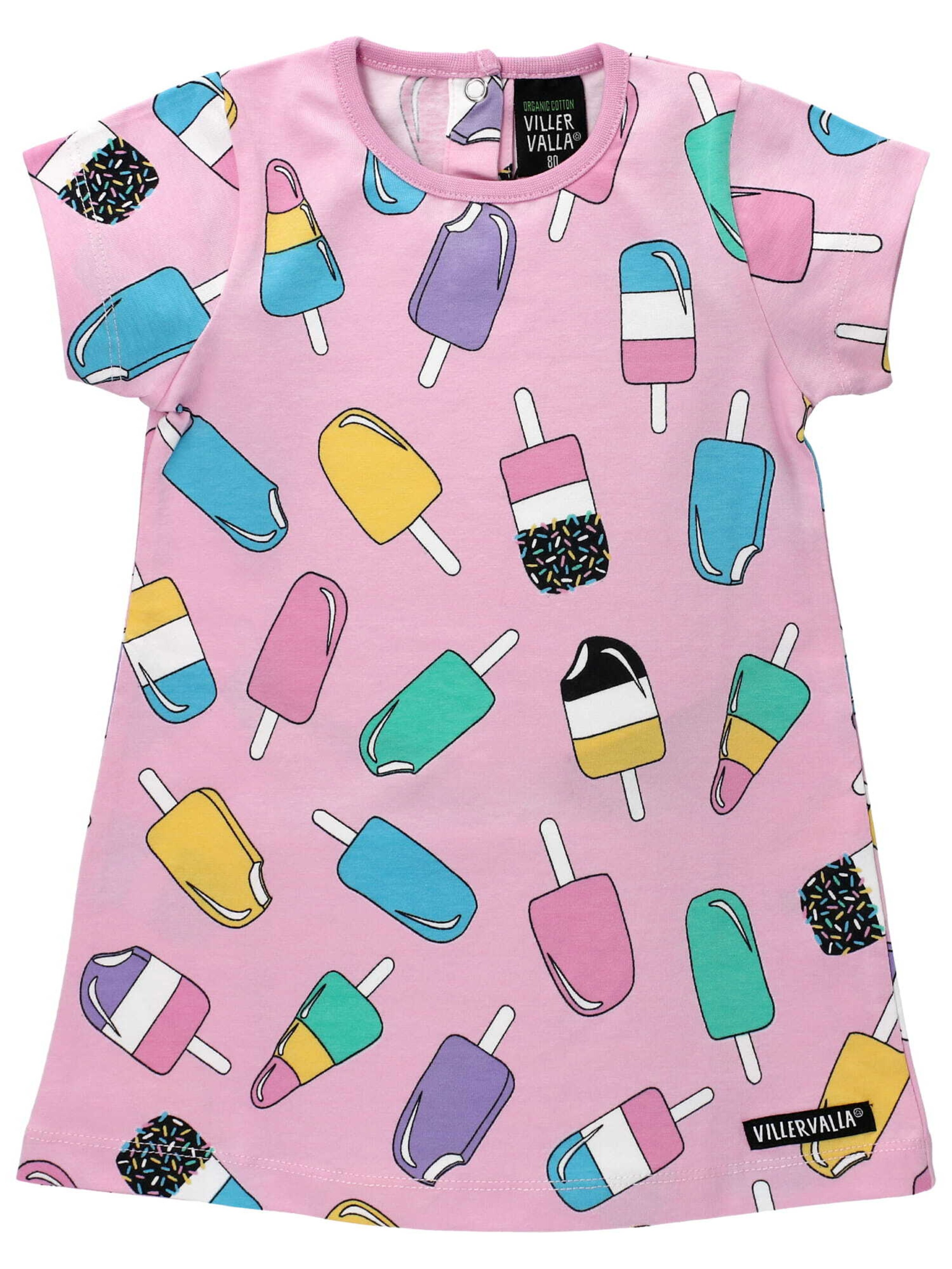 Villervalla Dress in Pink: front