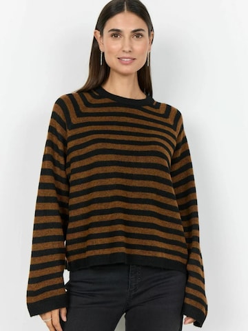 Soyaconcept Svetr 'ORLEAN' – hnědá: přední strana