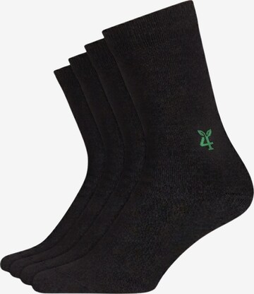 Socks For Plants Socken in Schwarz: Vorderseite