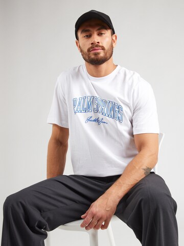 JACK & JONES - Camiseta 'JJDETROIT' en blanco: frente