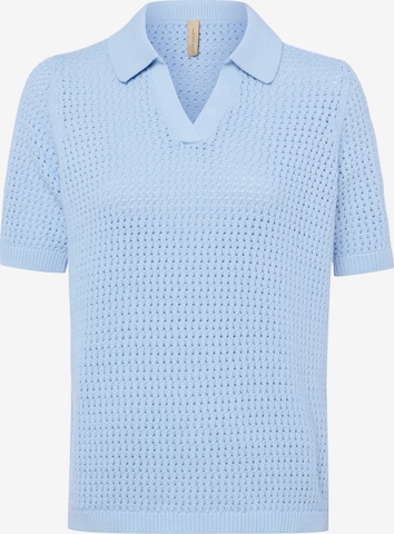 T-shirt Soyaconcept en bleu : devant