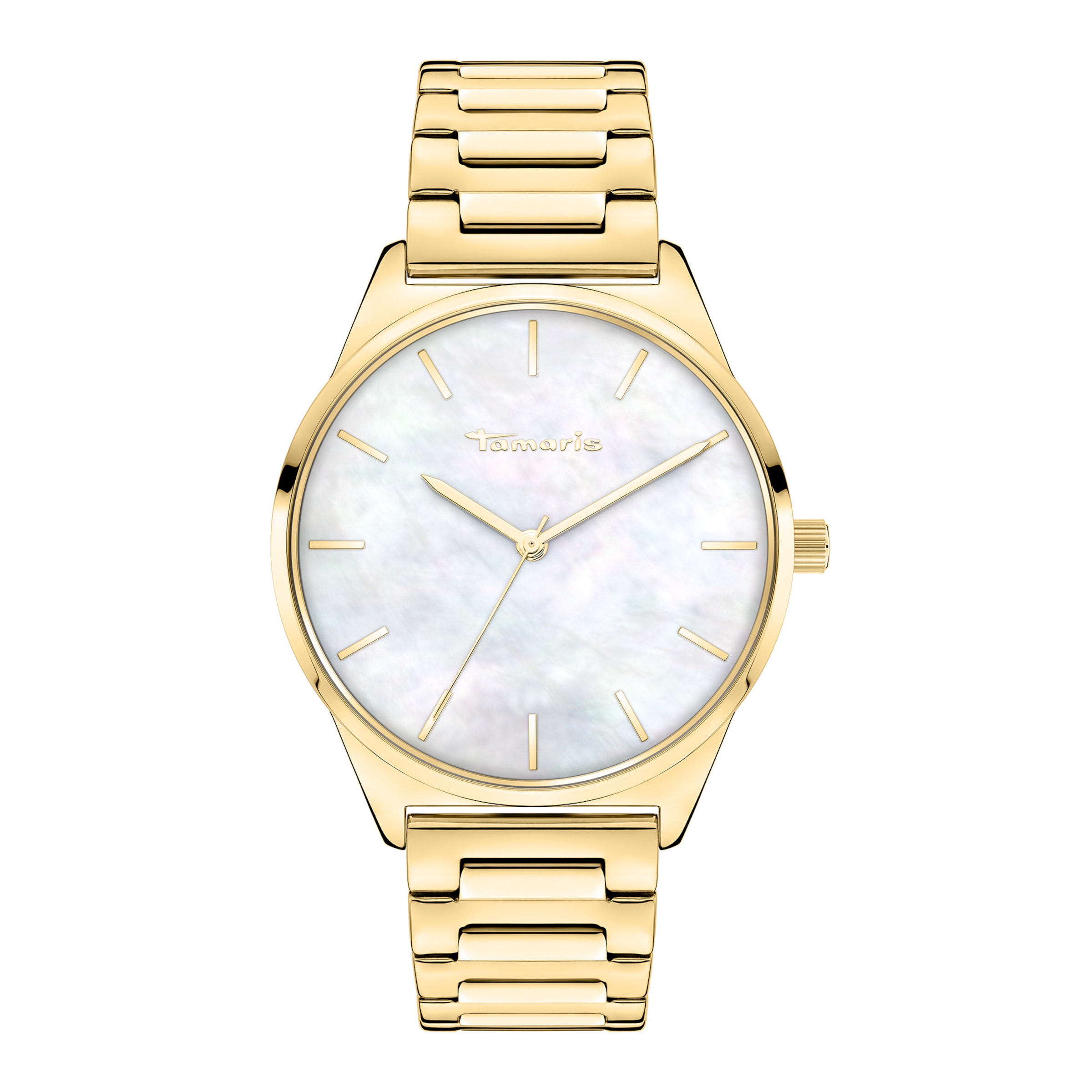 Tamaris Analoog horloge in Goud: voorkant