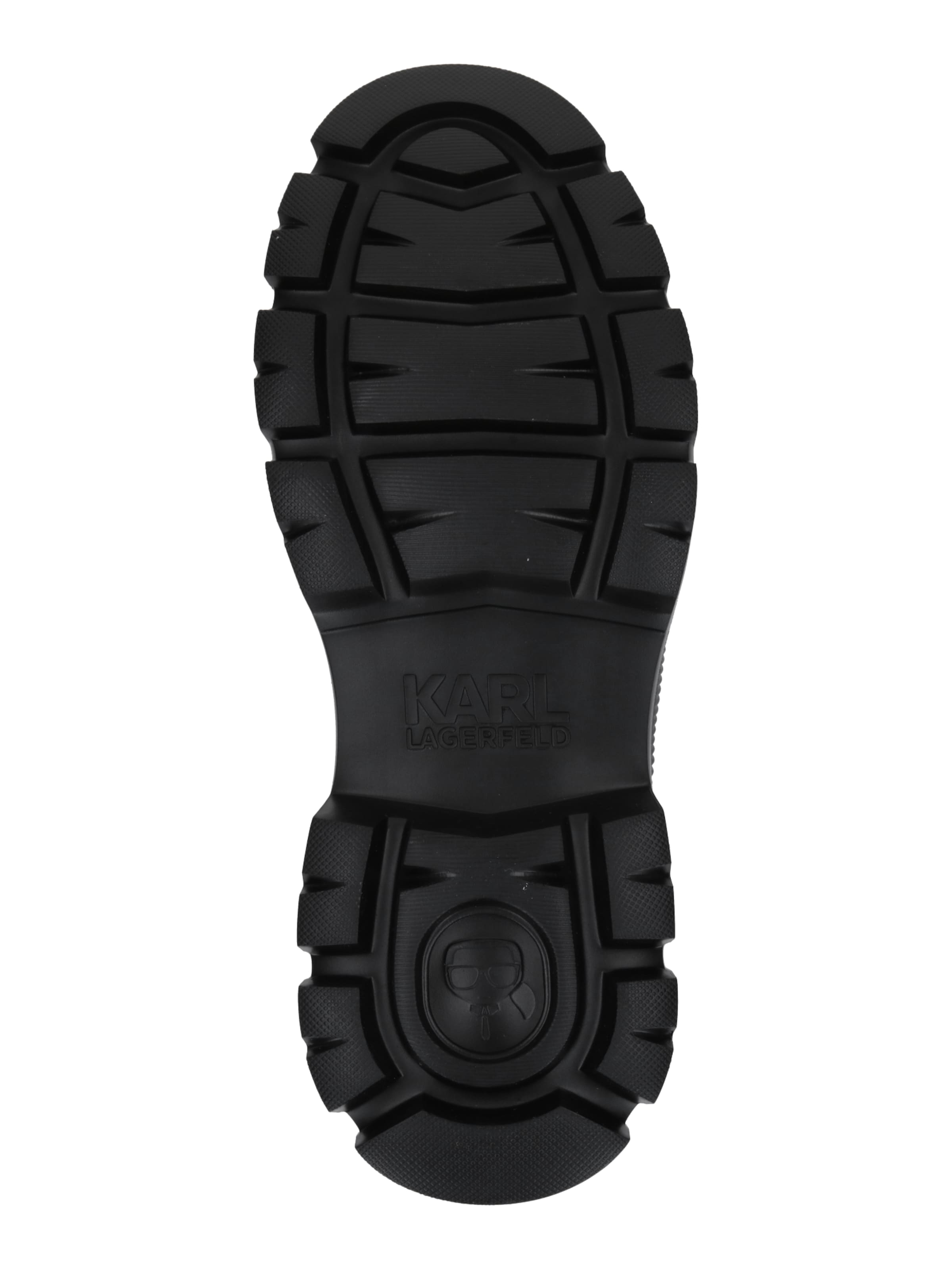 Karl Lagerfeld Боти с връзки в черно