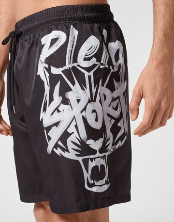 Pantaloncini da bagno 'Tiger' di Plein Sport in nero