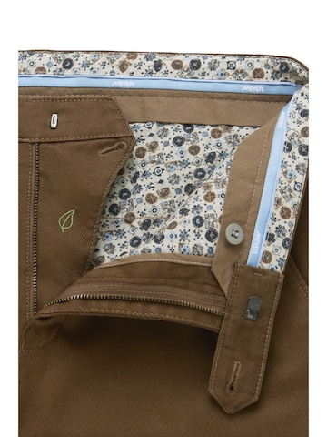 Regular Pantalon chino 'Bonn 2-5627' MEYER en marron