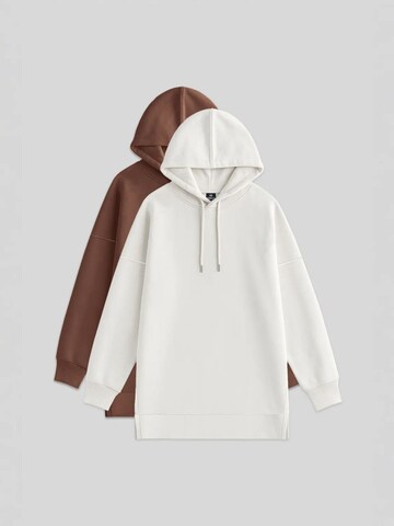 Felpa di Tommy Life in marrone: frontale