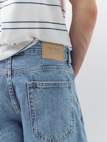 Pull&BearLoosefit Traperice - plava boja