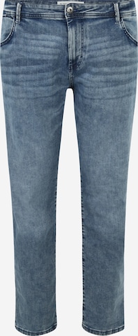 TOM TAILOR Men + Regular Jeans in Blauw: voorkant