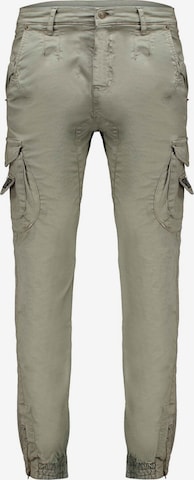 Deeluxe Tapered Cargohose 'Garden' in Grau: Vorderseite