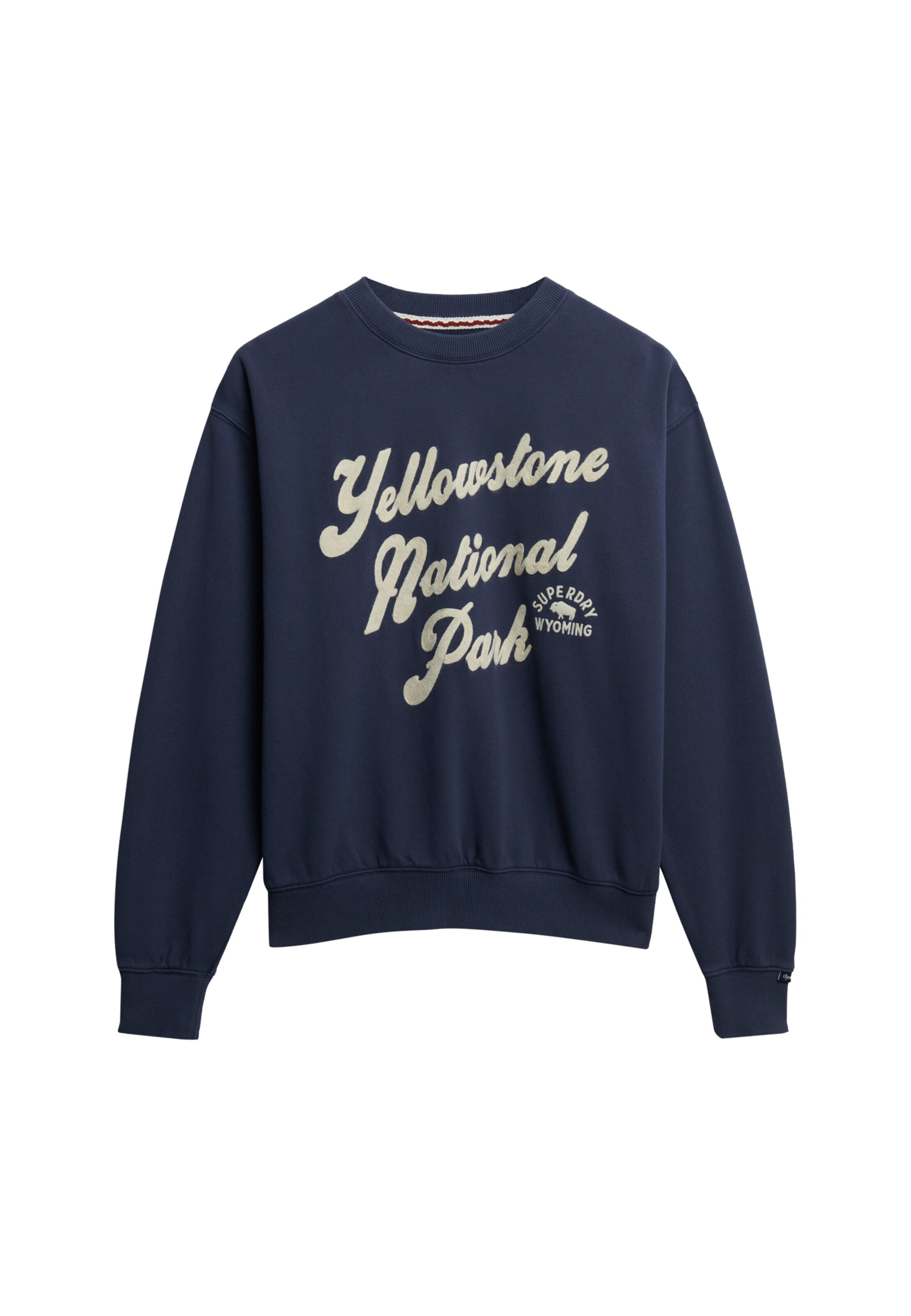 Superdry & Co Sweatshirt in Blauw: voorkant