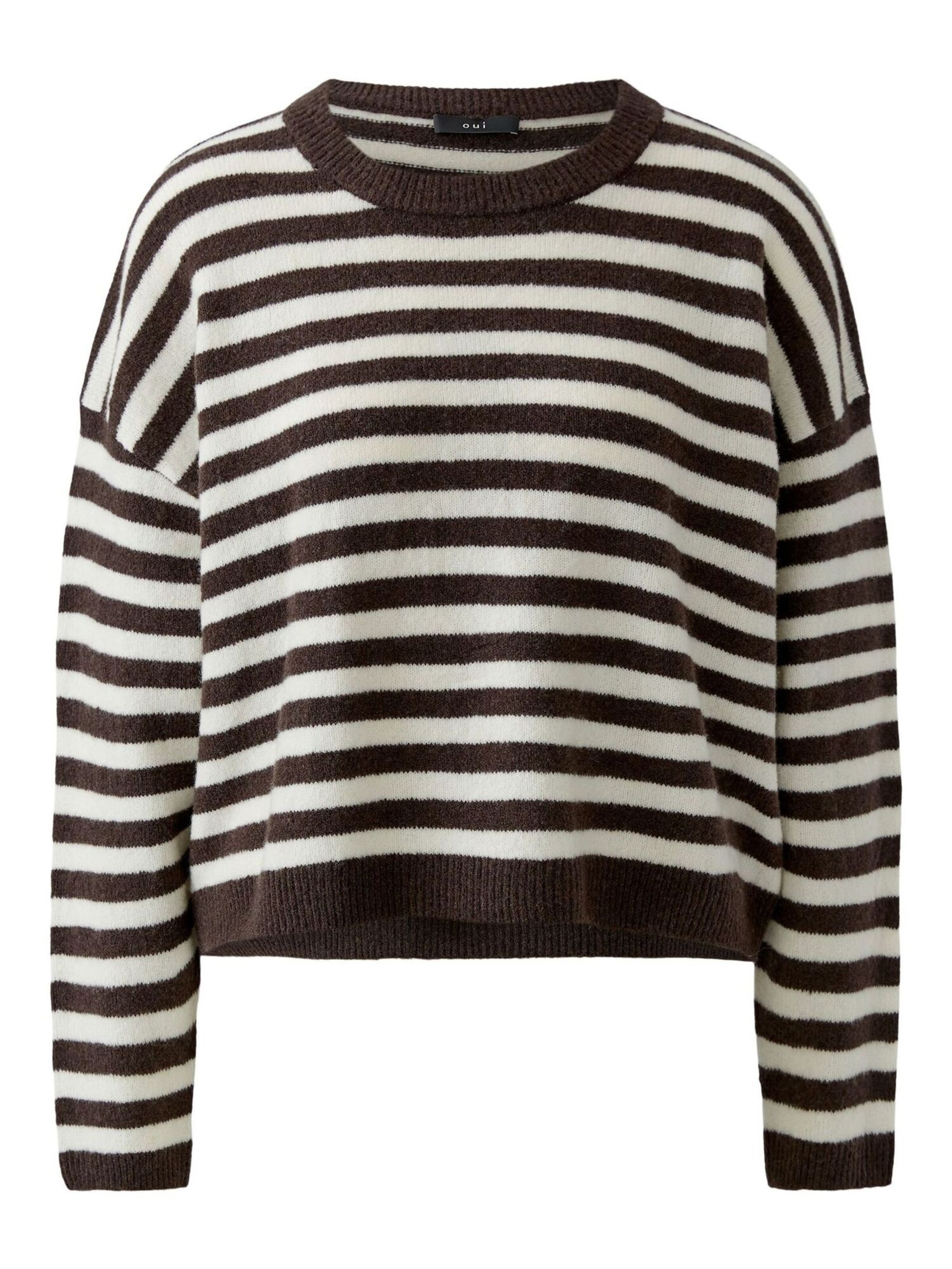 OUI Pullover in Braun: Vorderseite