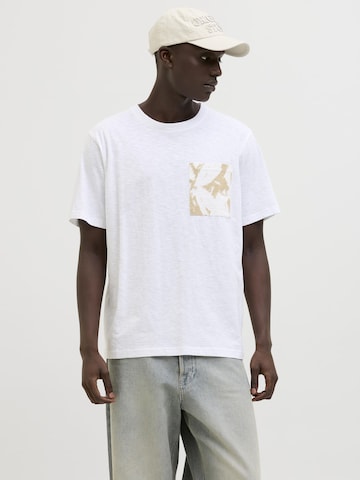 JACK & JONES Bluser & t-shirts i hvid: forside