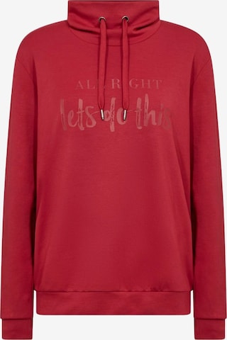 Soyaconcept Sweatshirt i rød: forside