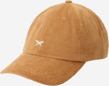 Casquette 'Corvin' Iriedaily en marron : devant