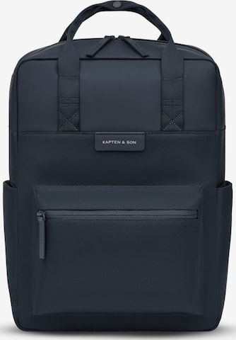 Kapten & Son Backpack 'Bergen' in Blue: front