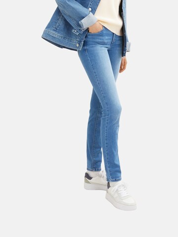 TOM TAILOR Skinny Jeans 'Alexa' in Blauw: voorkant