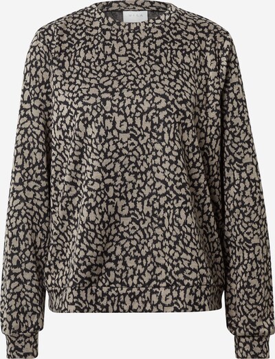 VILA Pullover 'MINNY' in beige / schwarz, Produktansicht
