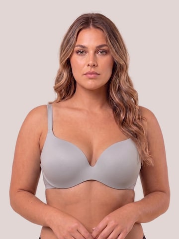 Royal Lounge Intimates T-Shirt BH 'Royal Fit'‌‌‌ in Grau