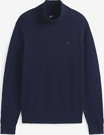 Tommy Jeans Пуловер 'ESS' в синьо: отпред
