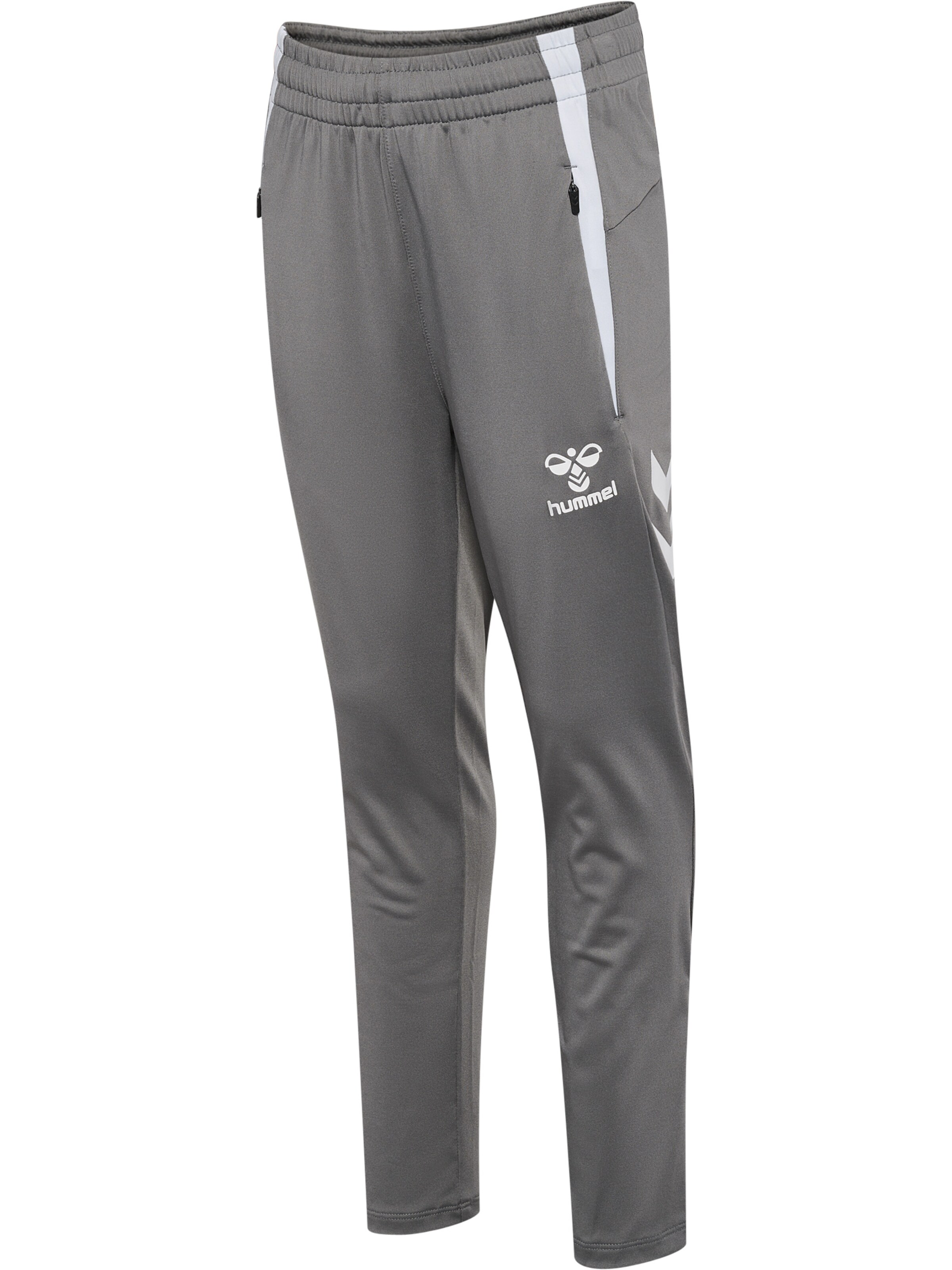 Hummel Slim fit Workout Pants 'Lead 2.0' in Grey